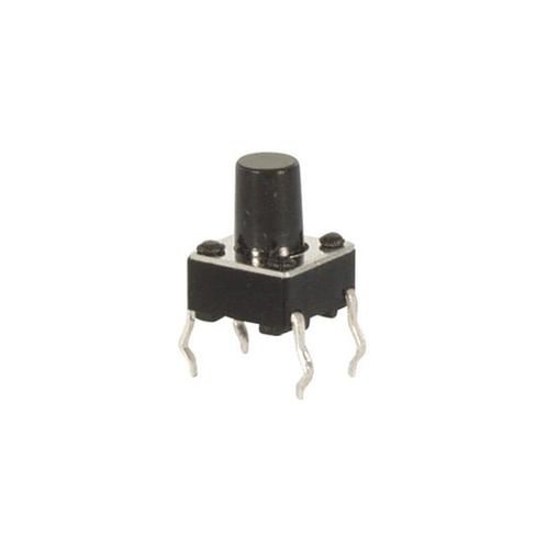 SMD Pulsschakelaar OFF-(ON) - SMD - 500mA 12V - 9x6mm - Per, Doe-het-zelf en Verbouw, Elektra en Kabels, Nieuw, Verzenden
