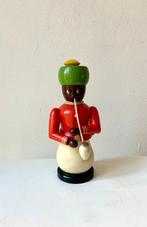 Kerstbeeldje Dregeno - Mohr - Hout - DDR 1960er Jahre, Nieuw