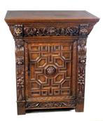 Zeldzaam ééndeurs kastje, Zeeland - Kast - eikenhout, Antiek en Kunst