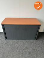 Roldeurkast - Basic - B-Keuze - 75x127x51cm -zwart met zwart, Werkplek, Ophalen of Verzenden, Gebruikt, Kast