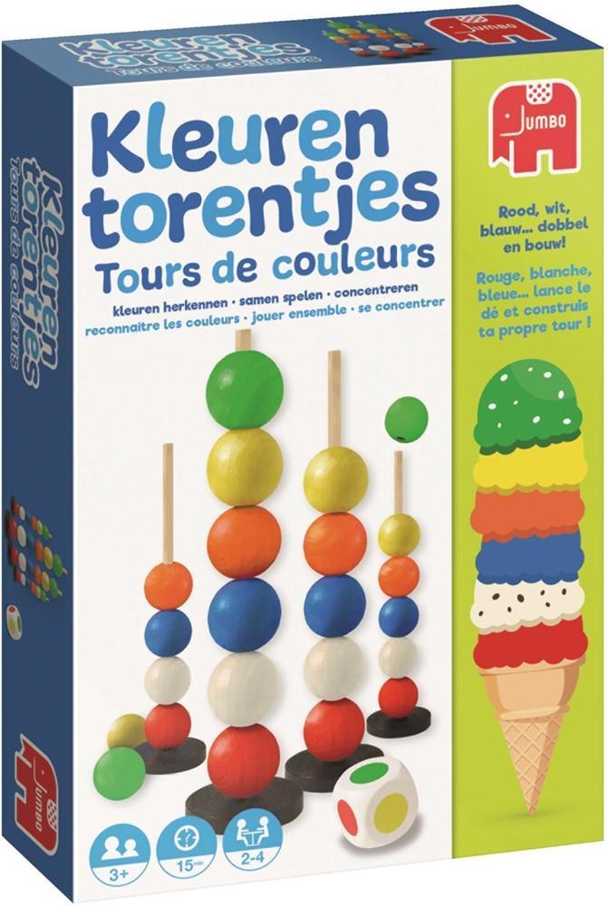 Kleurentorentjes | Jumbo - Educatieve spellen, Kinderen en Baby's, Speelgoed | Educatief en Creatief, Nieuw, Verzenden