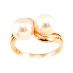 Mikimoto - Ring rosegoud, Nieuw