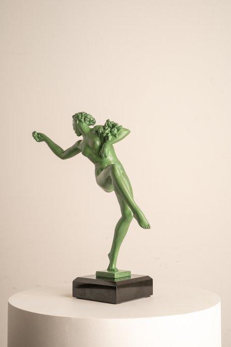 Max le Verrier - Beeldje - Liesse - nero belgio, Antiek en Kunst, Kunst | Designobjecten