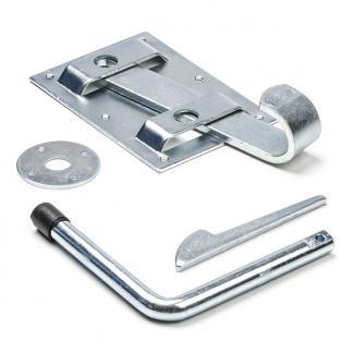 Boerenklinkstel | Starx (Links/Rechts, Verzinkt), Doe-het-zelf en Verbouw, Hang- en Sluitwerk, Nieuw, Verzenden