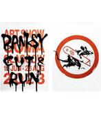 Banksy (after) - Cut & Run GoMa Exhibition Poster Set, Antiek en Kunst