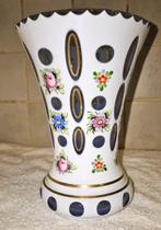 Biedermeier,antieke kristallen vaas - Vaas - Kristal met, Antiek en Kunst, Antiek | Glas en Kristal