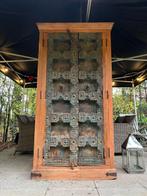 Originele Almirah kast met antieke Indiase deuren - Hout -, Antiek en Kunst
