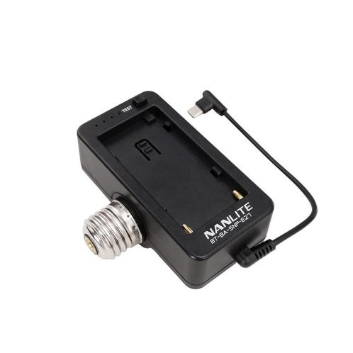 Nanlite NPF Battery Adapter w/ E27 Head, Audio, Tv en Foto, Fotografie | Fotostudio en Toebehoren, Overige typen, Nieuw, Ophalen of Verzenden