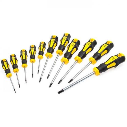 Torx schroevendraaier set 11-delig - T-profiel (Gereedschap), Auto diversen, Autogereedschap, Nieuw, Verzenden