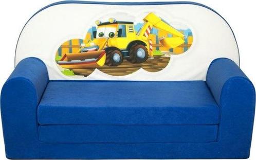 Kinder slaapbank - sofa - donker blauw - logeermatras - 8..., Kinderen en Baby's, Kinderkamer | Tafels en Stoelen, Nieuw, Ophalen of Verzenden