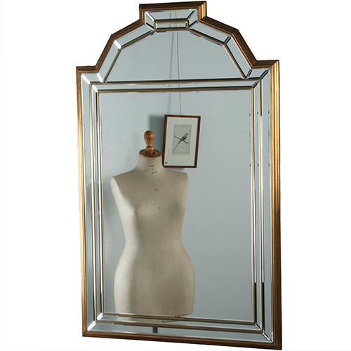 Hollywood Regency DeKnudt Vintage jaren 70  No290838  -  12, Antiek en Kunst, Antiek | Spiegels, Ophalen of Verzenden