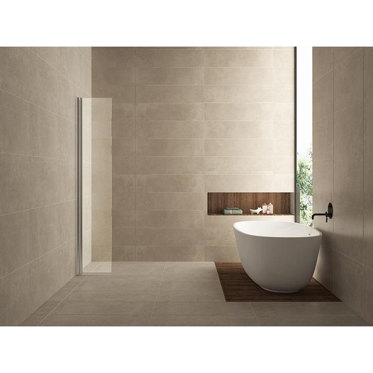 Wiesbaden Comfort Zijwand Draaibaar met Muurprofiel -, Doe-het-zelf en Verbouw, Sanitair, Nieuw, Glas, Ophalen of Verzenden