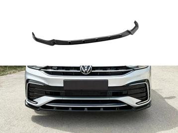 Voorspoiler voor VW Tiguan R-Line 2021-2024 | glans zwart beschikbaar voor biedingen