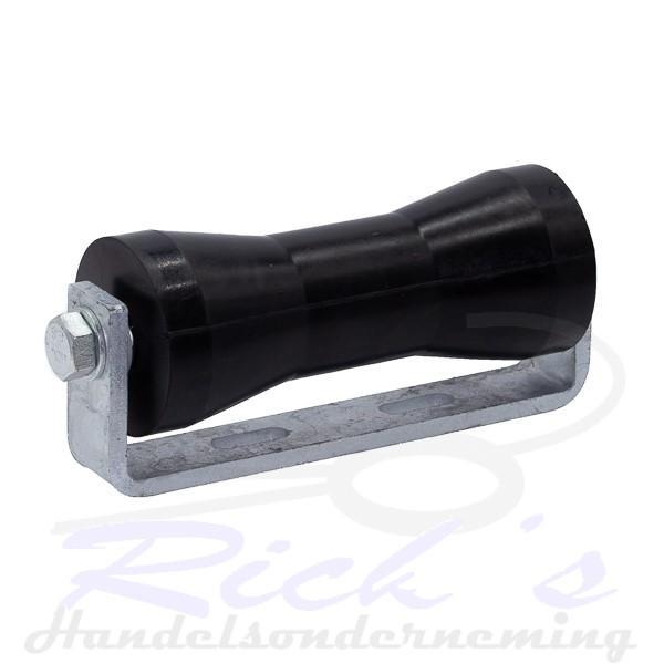 Bootrol / kielrol 200 mm op u-steun - M16 as, Auto diversen, Aanhangwagen-onderdelen, Nieuw, Ophalen of Verzenden