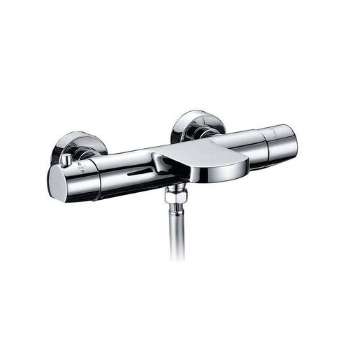 Opbouw Badkraan Sapho Kimura Thermostaatkraan 2-knop 16.4 cm, Doe-het-zelf en Verbouw, Sanitair, Kraan, Nieuw, Chroom, Ophalen of Verzenden