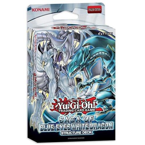 Yu-Gi-Oh Structure Deck Saga of Blue Eyes White Dragon, Hobby en Vrije tijd, Verzamelkaartspellen | Yu-gi-Oh!, Meerdere kaarten