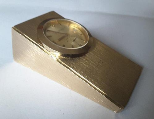Bureauklok - Noblex - Messing - 1960-1970, Antiek en Kunst, Antiek | Klokken