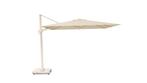 Nexus T2 premium zweefparasol 300x300 cm sandstone mast, Ophalen of Verzenden, Nieuw