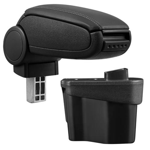 Armsteun voor Kia Rio III UB 2011-2017 kunstleer zwart, Auto-onderdelen, Interieur en Bekleding, Nieuw, Verzenden