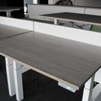 (MDK-104920) Kwadrant duo zit-sta bureau nieuw, Huis en Inrichting, Bureaus, Ophalen of Verzenden, Nieuw