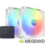 NZXT F140 Core - 140mm RGB Fan - Twin - White, Computers en Software, Computerkoelers, Verzenden, Nieuw