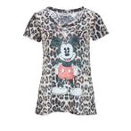 Frogbox • tijger t-shirt Mickey • 38, Kleding | Dames, Tops, Nieuw, Maat 38/40 (M), Frogbox, Bruin