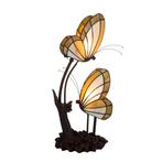 Tiffany vlinderlamp – Natuurlijke uitstraling – L 23 × B 17, Huis en Inrichting, Lampen | Overige, Verzenden, Nieuw