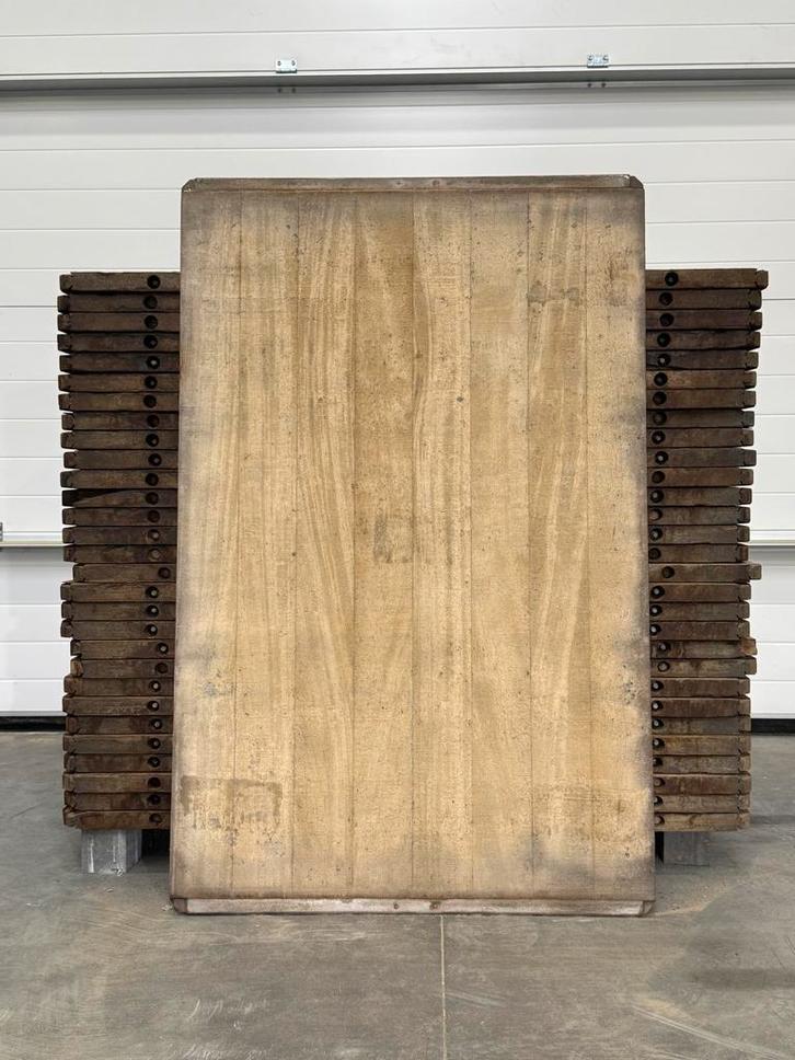 A-Kwaliteit Hardhout Steenschotten (Yellow Balau)145x93x4cm, Tuin en Terras, Terrasdelen en Vlonders, Gebruikt, Hout