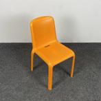 Pedrali Snow 300 kantinestoel | Oranje, Huis en Inrichting, Ophalen of Verzenden, Gebruikt