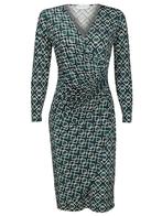 Jurk Anoeska Petrol XXL (44), Kleding | Dames, Verzenden, Nieuw