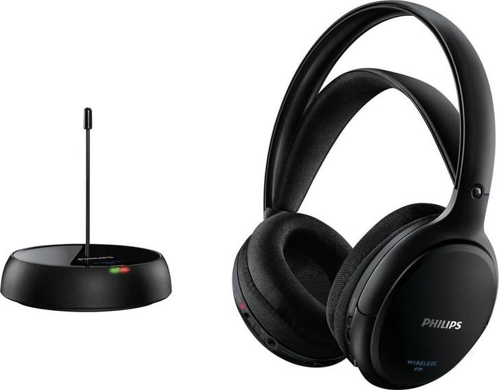 Philips SHC5200 - Draadloze Koptelefoon - Zwart, Audio, Tv en Foto, Koptelefoons, Verzenden