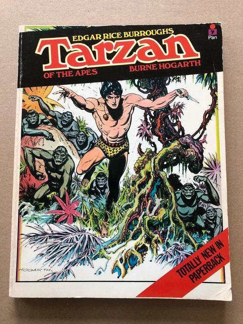 Burne Hogarth - Tarzan of the Apes + biografie - zeldzaam, Verzamelen, Stripfiguren, Boek of Spel, Gebruikt, Ophalen of Verzenden