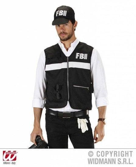 FBI vest + pet, Kleding | Heren, Carnavalskleding en Feestkleding, Nieuw, Ophalen of Verzenden
