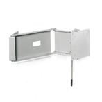 Caratec CFW-300 TV Wandbeugel 2 arm Zilver, Ophalen of Verzenden, Nieuw