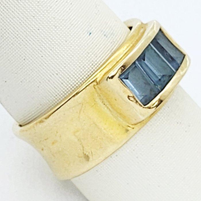 Ring - 18 karaat Geel goud - 2.00ct. tw. Topaas, Sieraden, Tassen en Uiterlijk, Ringen