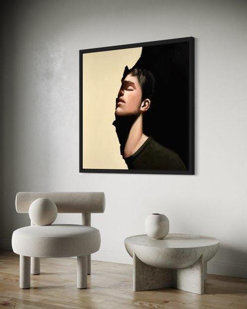 Houessou Koffins Bryan (1999) - Une cachette sans issue, Antiek en Kunst, Kunst | Schilderijen | Modern