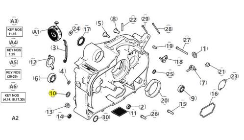 Royal Enfield COPPER WASHER - 574325B Himalayan 410, Motoren, Onderdelen | Ducati, Nieuw, Verzenden