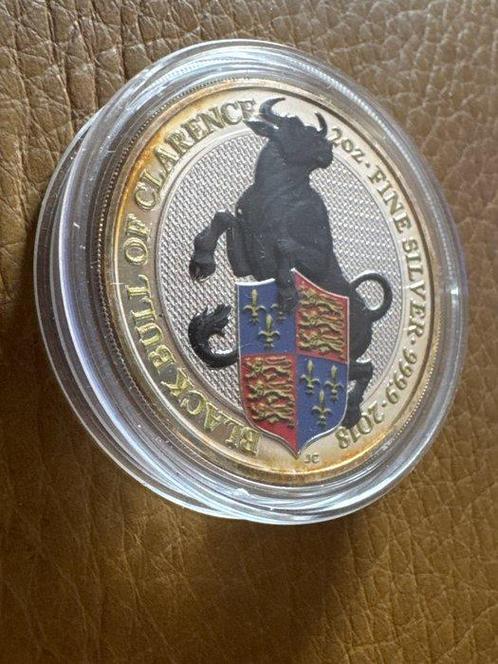Verenigd Koninkrijk. 5 Pounds 2018 Black Bull of Clarence -, Postzegels en Munten, Munten | Europa | Niet-Euromunten