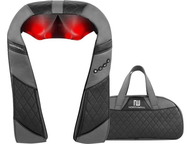 Northwall Shiatsu Massagekussen - Nekmassage apparaat - 8, Huis en Inrichting, Woonaccessoires | Overige, Nieuw, Verzenden