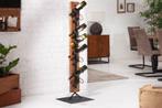 Massief wijnrek BARRACUDA 140cm teakhouten rustieke, Huis en Inrichting, Woonaccessoires | Wijnrekken, Ophalen of Verzenden, Nieuw