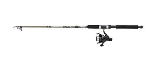 Mitchell Tanager Camo II Telescopische Spin Combo 2.70m, Watersport en Boten, Hengelsport | Algemeen, Nieuw, Verzenden