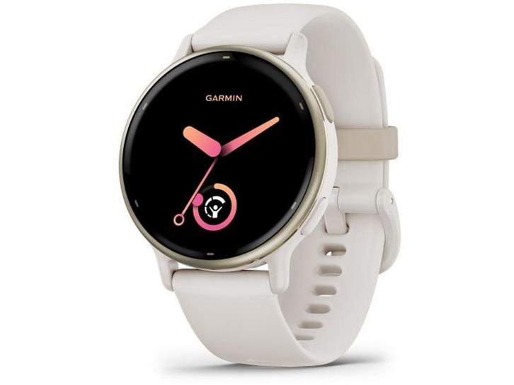 Garmin vívoactive 5 - Smartwatch - AMOLED-scherm 1,2 - Wit, Sieraden, Tassen en Uiterlijk, Smartwatches, Zo goed als nieuw, Verzenden