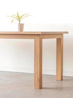 Eettafels van VAVIVO - 100% gerecycled hout - Duurzaam, 100 tot 150 cm, Landelijk - Modern - Klassiek, Ophalen of Verzenden, Vijf personen of meer