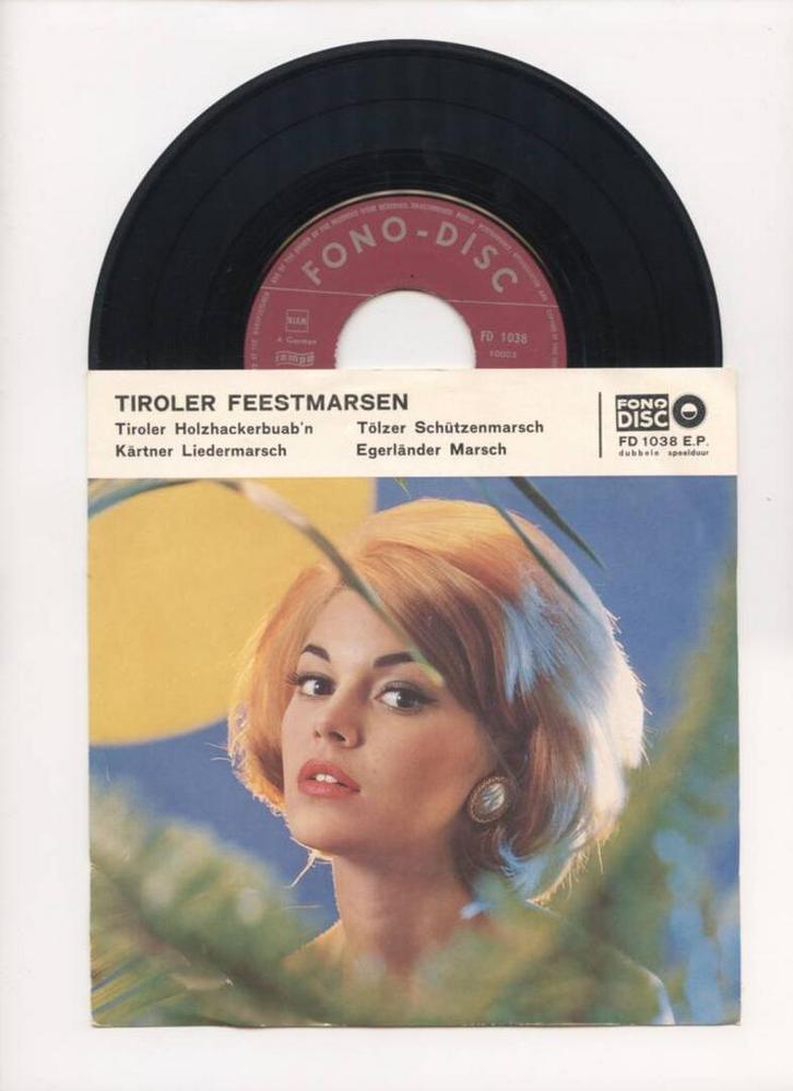 Waldtruderinger Blasmusikanten – Tiroler Feestmarsen (EP) (1, Cd's en Dvd's, Vinyl Singles, Ophalen of Verzenden