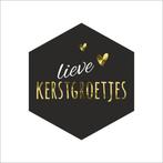 Cadeaustickers Kerst lieve kerstgroetjes, Hobby en Vrije tijd, Ophalen of Verzenden, Nieuw, Overige typen