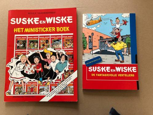 2 X Suske en Wiske - Ministickerboek / Museumgids - NIEUW, Verzamelen, Stripfiguren, Boek of Spel, Zo goed als nieuw, Suske en Wiske