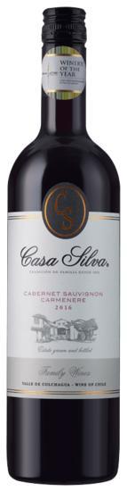 Casa Silva Family Wines Cabernet Sauvignon Carmenere, Verzenden, Nieuw