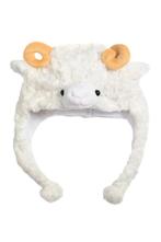Muts Flappen Schaap Laplander met Oortjes Wit Ram Geit Hoorn, Ophalen of Verzenden, Nieuw