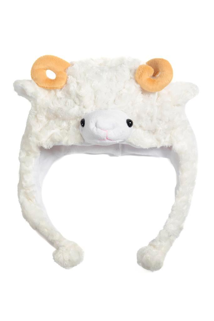 Muts Flappen Schaap Laplander met Oortjes Wit Ram Geit Hoorn, Kleding | Dames, Mutsen, Sjaals en Handschoenen, Nieuw, Ophalen of Verzenden