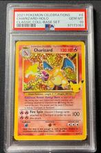 Pokémon Card - CHARIZARD holo celebration 2021 ENG - PSA 10, Hobby en Vrije tijd, Verzamelkaartspellen | Pokémon, Nieuw